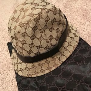 Authentic Gucci bucket hat